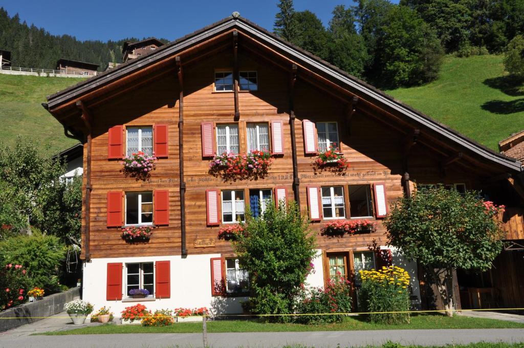 Chalet Allmegrat Adelboden Esterno foto