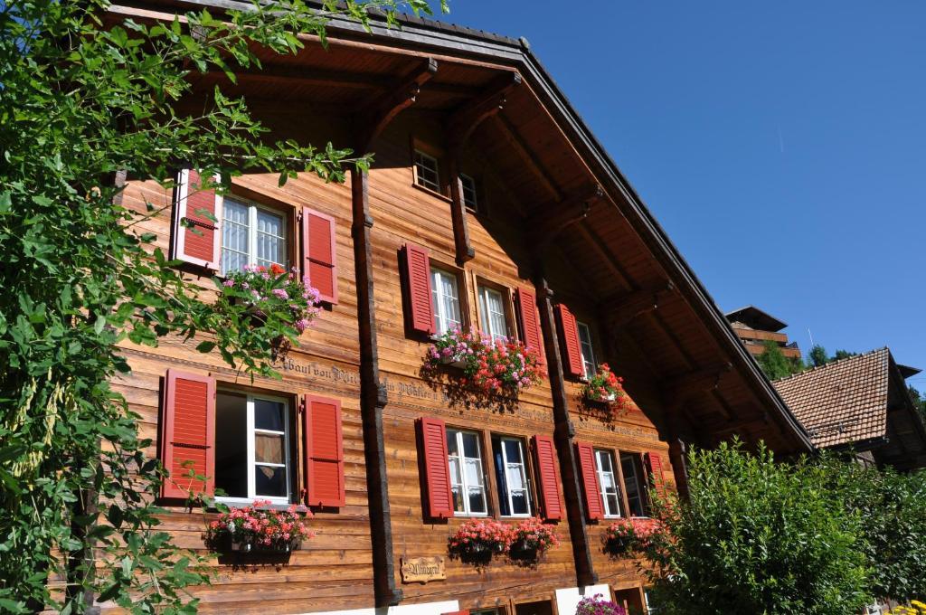 Chalet Allmegrat Adelboden Esterno foto